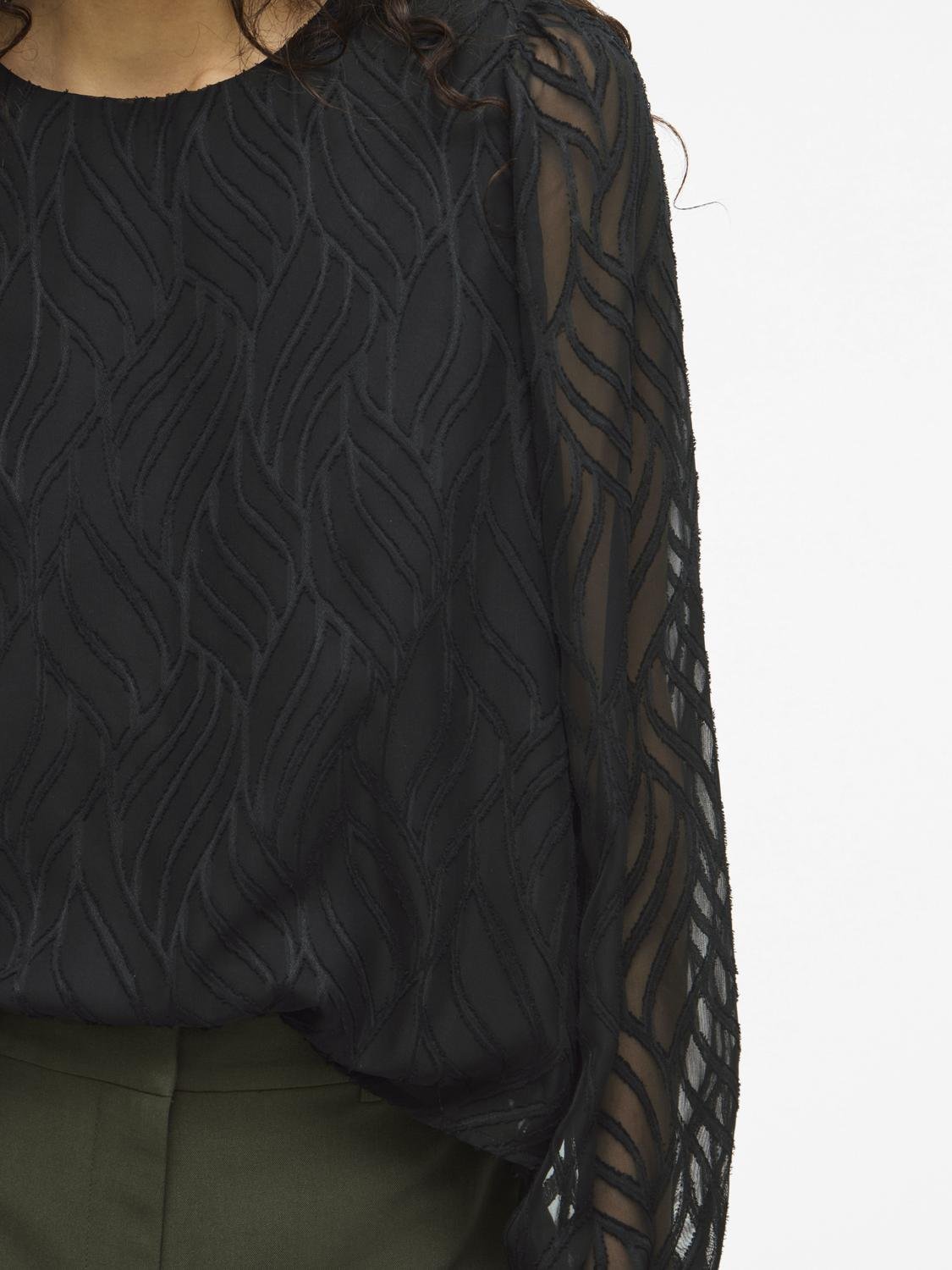 VIMIKA Top - Black Beauty - VERO MODA & VILA Bergvik
